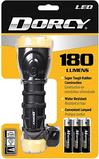 Dorcy 180 Lumen TPE Rubber LED Flashlight