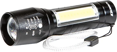 Dorcy 100 Lumen Ultra HD Aluminum LED Rechargeable Flashlight