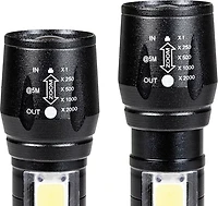 Dorcy 100 Lumen Ultra HD Aluminum LED Rechargeable Flashlight