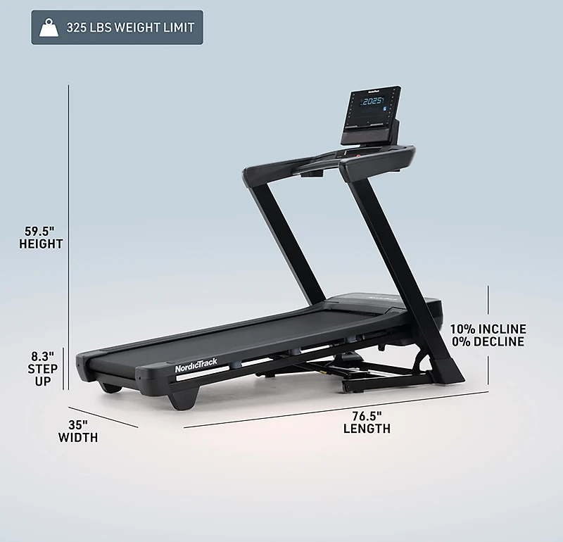 NordicTrack T Series 8 Treadmill with iFIT