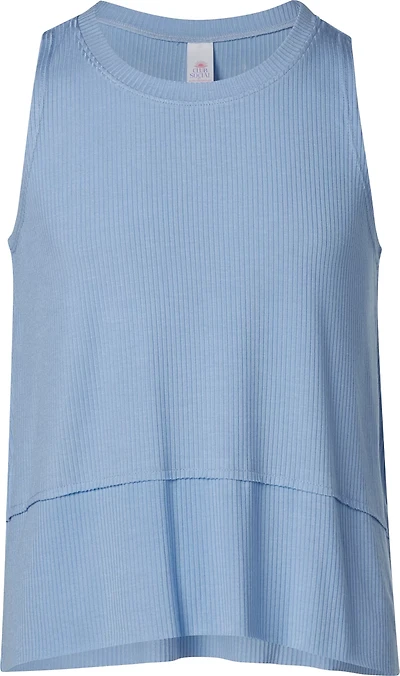 Jadelynn Brooke Girls' Club Social Fast Track Ribbed Tank Top