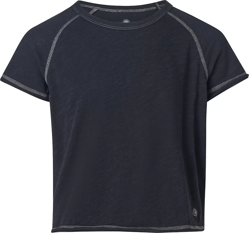 Jadelynn Brooke Girls' Club Social All For Fun Raglan Stitch T-shirt