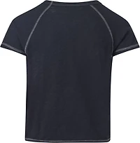 Jadelynn Brooke Girls' Club Social All For Fun Raglan Stitch T-shirt