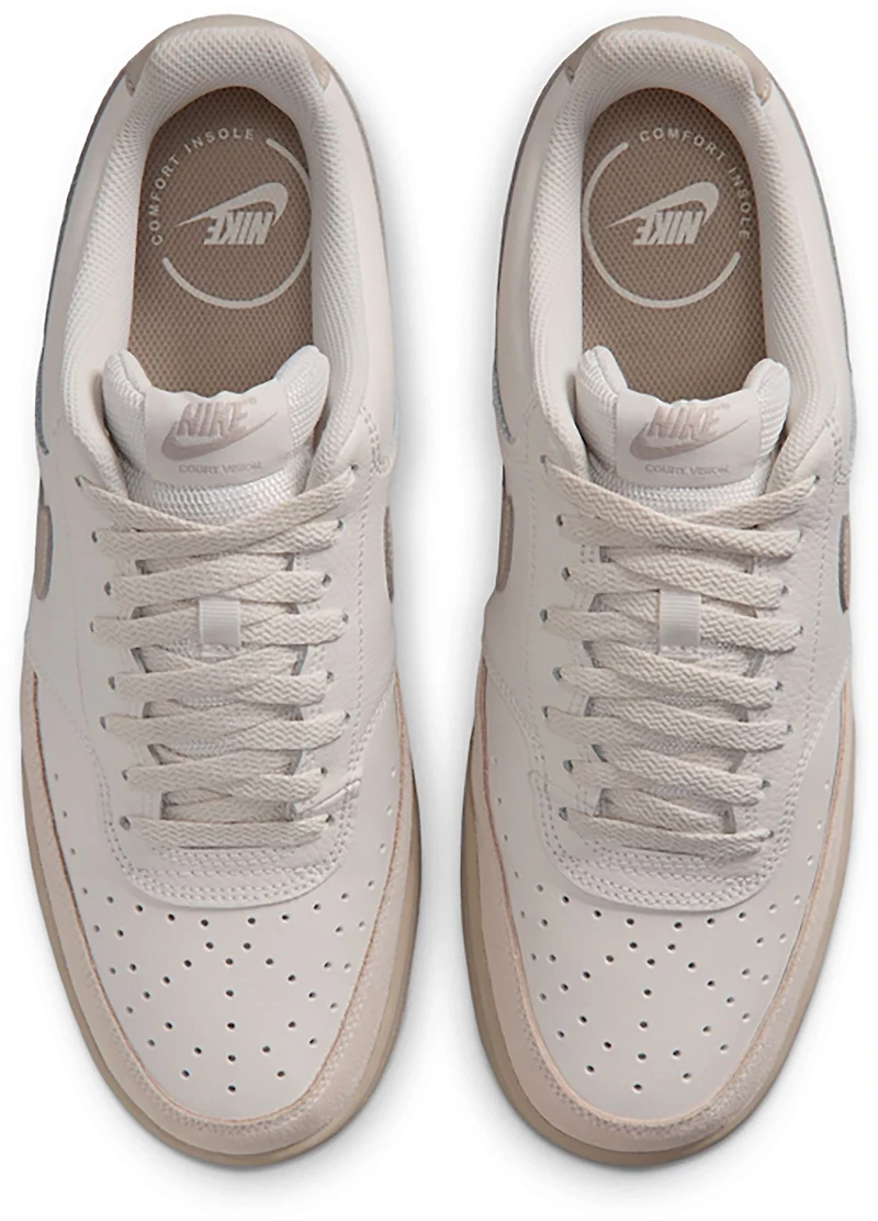 Nike Men's Court Vision Suede Low-Top Casual Shoes