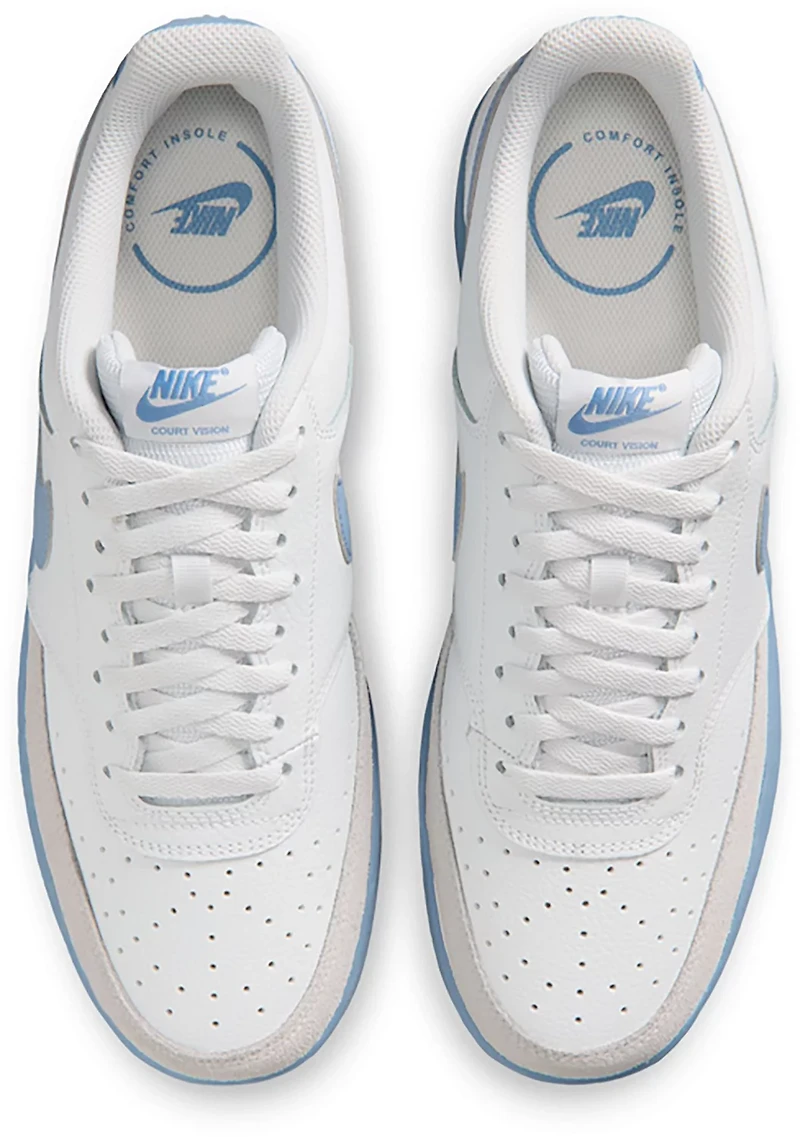 Nike Men's Court Vision Suede Low-Top Casual Shoes