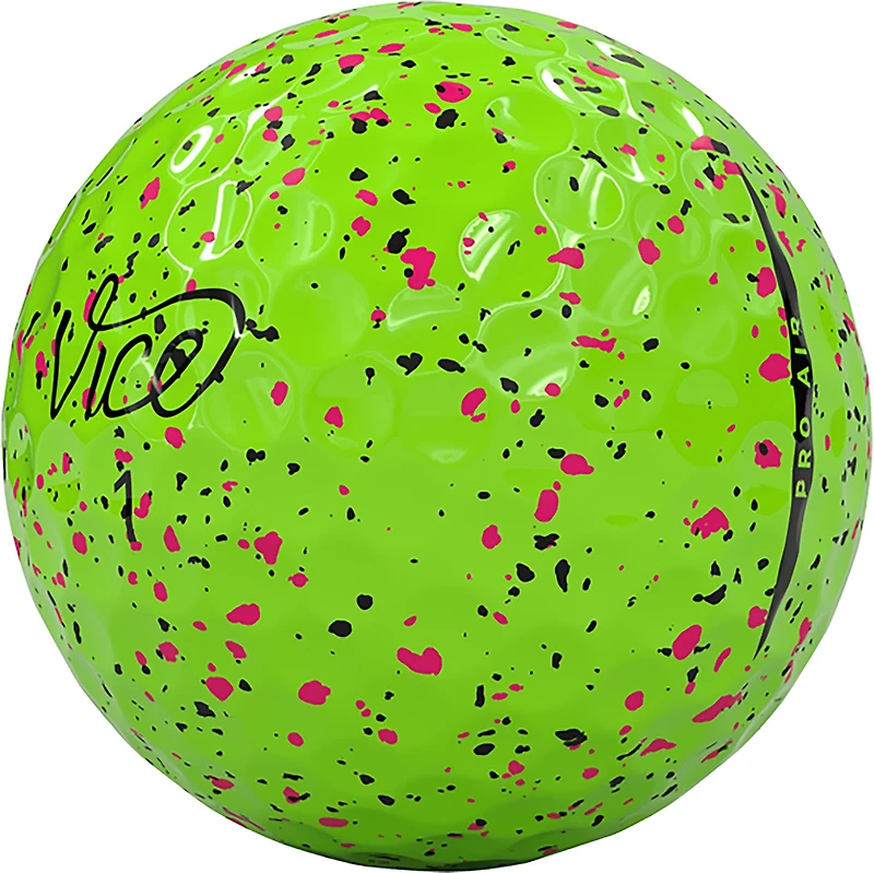 Vice Pro Air Neon Drip Golf Balls 12-Pack