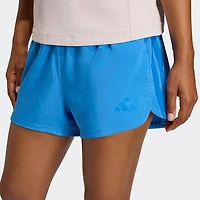 adidas Women's Pacer High Waisted Shorts in