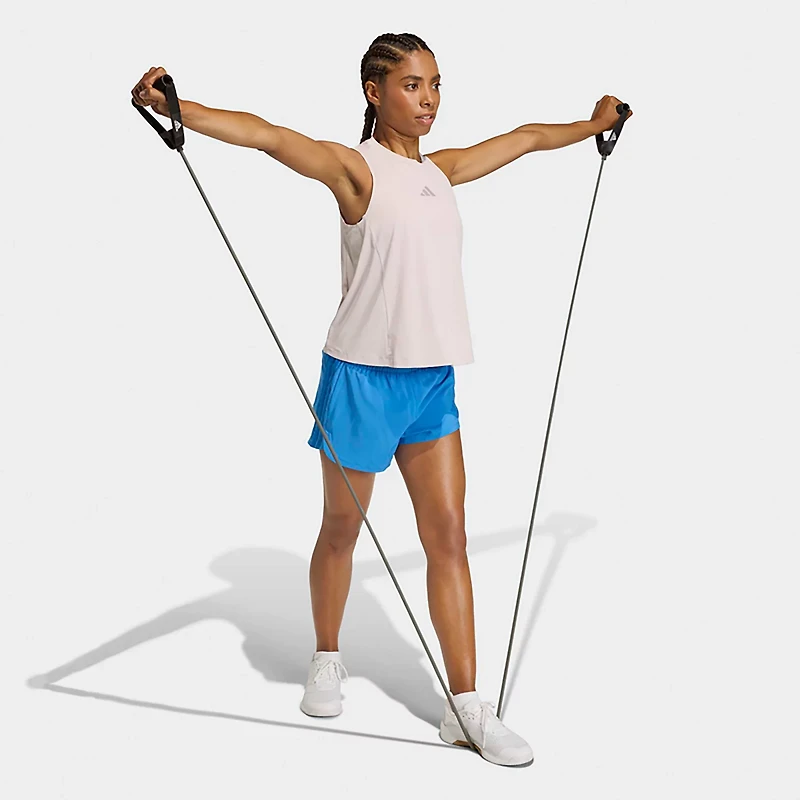 adidas Women's Pacer High Waisted Shorts in