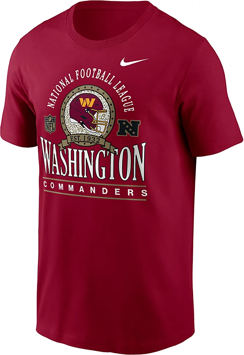 Nike Men's Washington Commanders Rewind Essential Team Spirit Graphic T-shirt