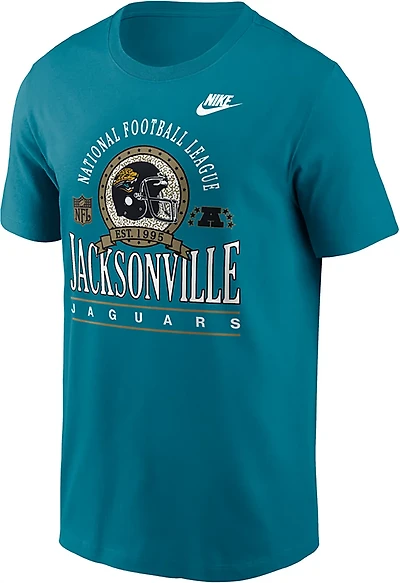 Nike Men's Jacksonville Jaguars Rewind Essential Team Spirit Graphic T-shirt