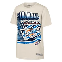 M&N Youth OKC Thunder Soul Scribble Short Sleeve Tee
