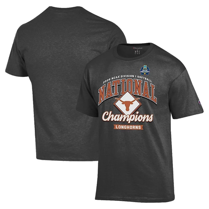 Champion Men's Texas 2026 Women's College World Series National Champions Locker Room T-Shirt from Fanatics