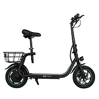 GoPower Adults'  GoFlow Electric Scooter with Seat