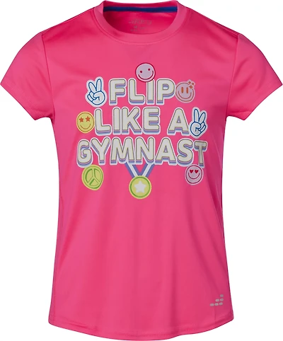 BGG Girls' Training Turbo Flip Like A Gymnast T-Shirt