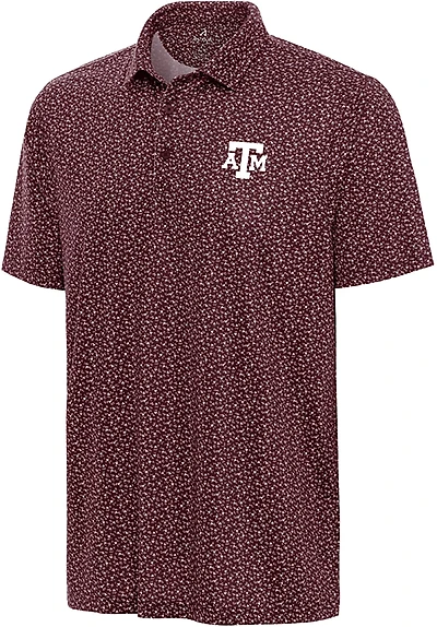 Antigua Men's Texas A&M University Vigorous Polo Shirt
