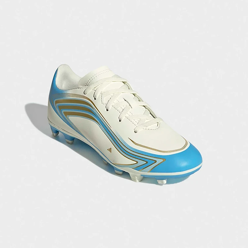 adidas Kids F50 Club Firm Ground Messi Soccer Cleats