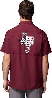 Columbia Sportswear Men's Texas A&M University Collegiate PFG Slack Tide Camp Shirt