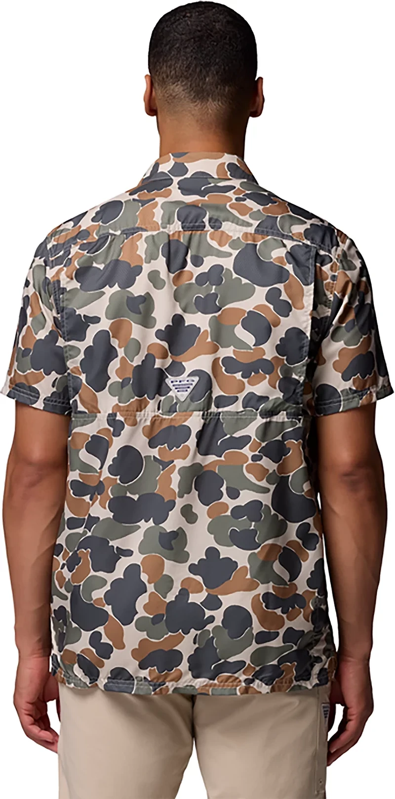 Columbia Sportswear Men's Clemson University Collegiate PFG Super Slack Tide Camo Shirt