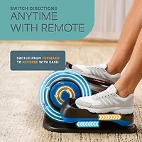 Lifepro AutoGlide Red™ Under Desk Elliptical Machine