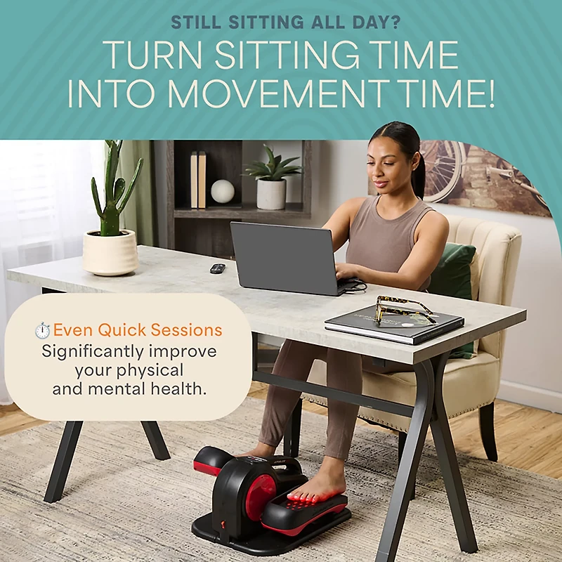 Lifepro AutoGlide Automatic Under Desk Elliptical Machine
