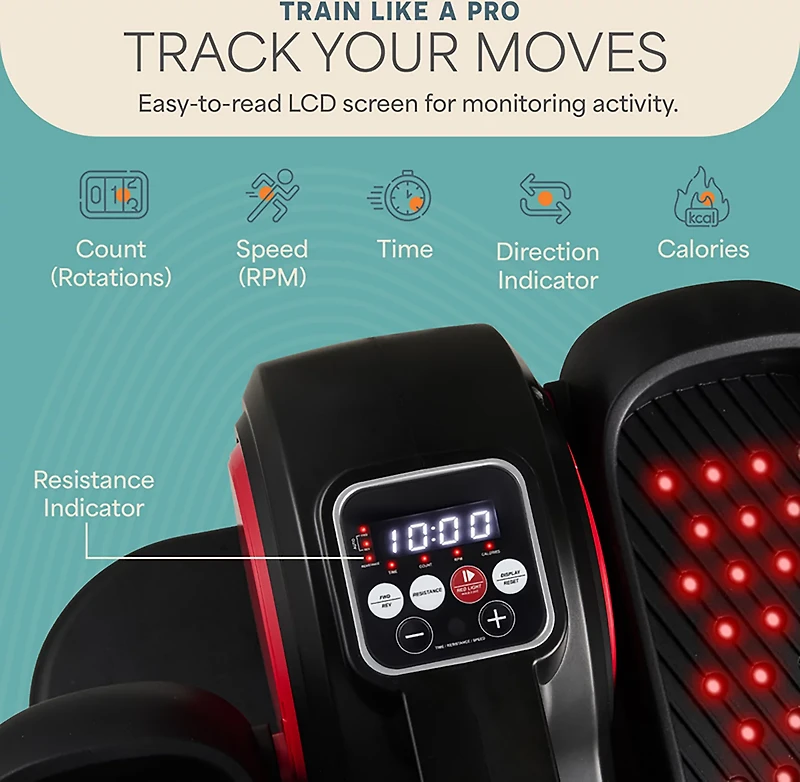 Lifepro AutoGlide Automatic Under Desk Elliptical Machine