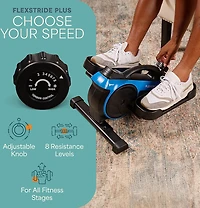 Lifepro FlexStride Plus Under Desk Elliptical