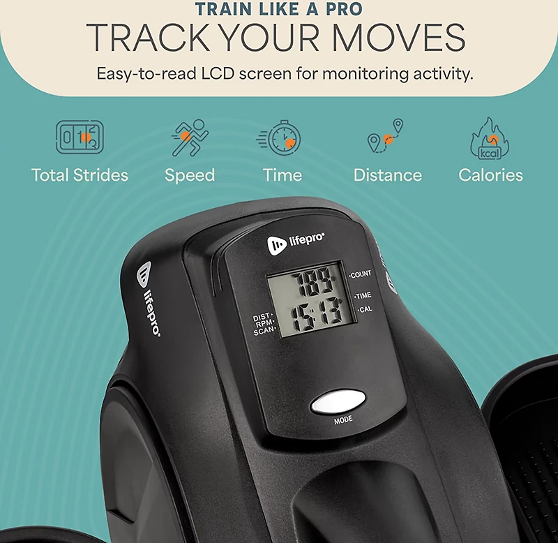 Lifepro FlexStride Under Desk Elliptical