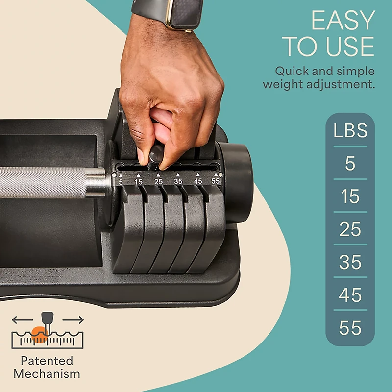 Lifepro PowerFlow X Adjustable Dumbbell