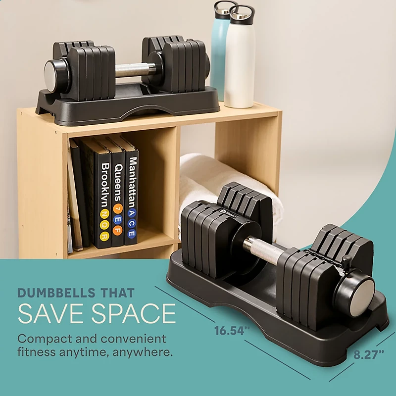 Lifepro PowerFlow X Adjustable Dumbbell