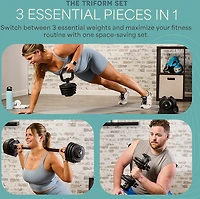 Lifepro TriForm 3-in-1 Weight Set