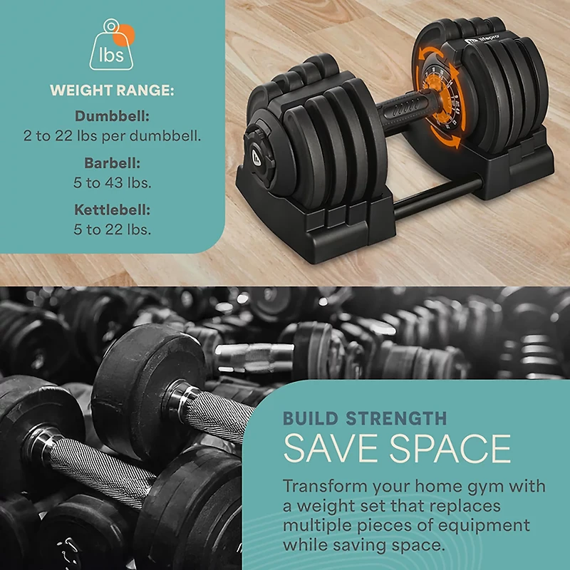 Lifepro TriForm 3-in-1 Weight Set