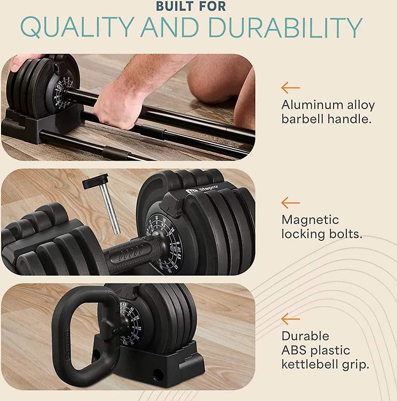 Lifepro TriForm 3-in-1 Weight Set