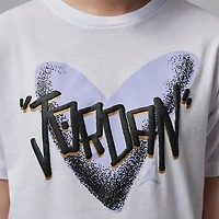 Jordan Girls' Heart Sketch T-shirt