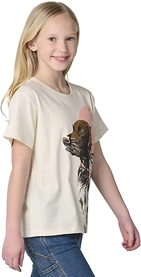 Carhartt Girls’ Short Sleeve Dog T‑Shirt