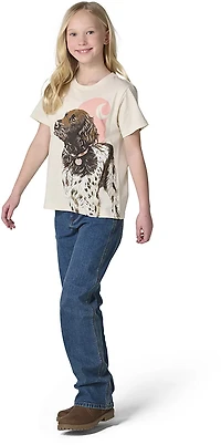 Carhartt Girls’ Short Sleeve Dog T‑Shirt