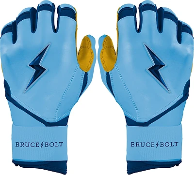BRUCE BOLT Youth Creator Series Long Cuff Baseball Batting Gloves