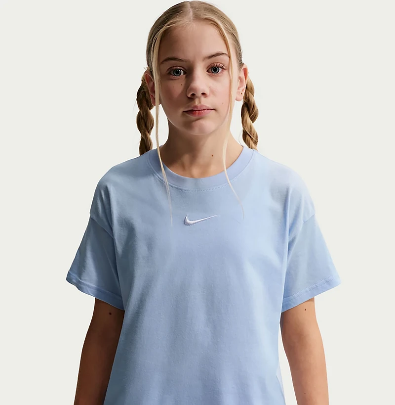 Nike Girls' Cropped Futura HBR T-shirt