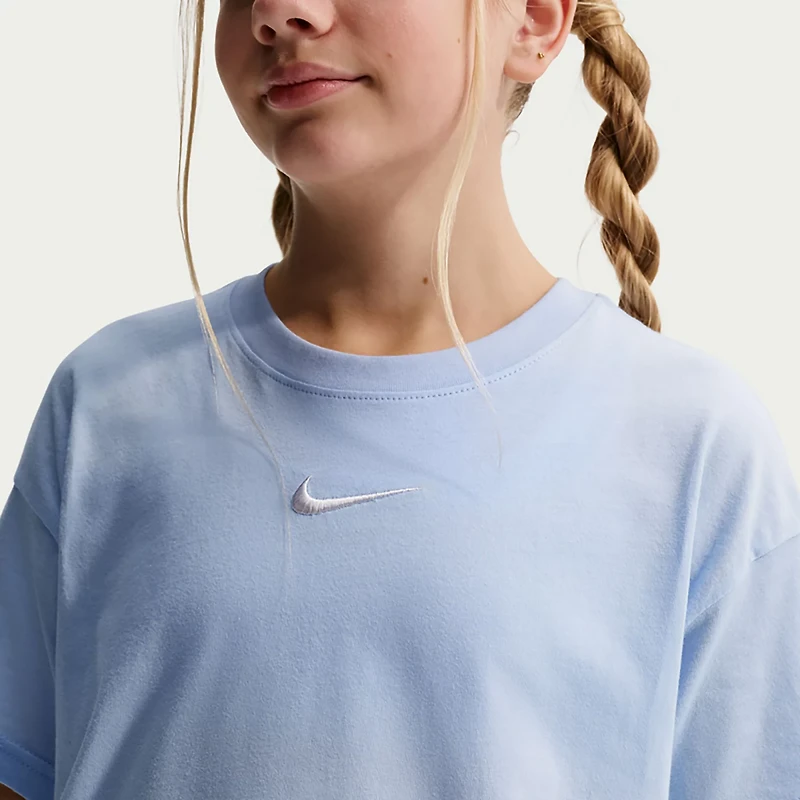 Nike Girls' Cropped Futura HBR T-shirt