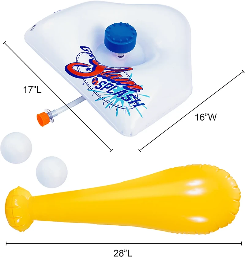 Banzai 5-Piece Grand Slam 'N Splash Water Hover Baseball Tee Set
