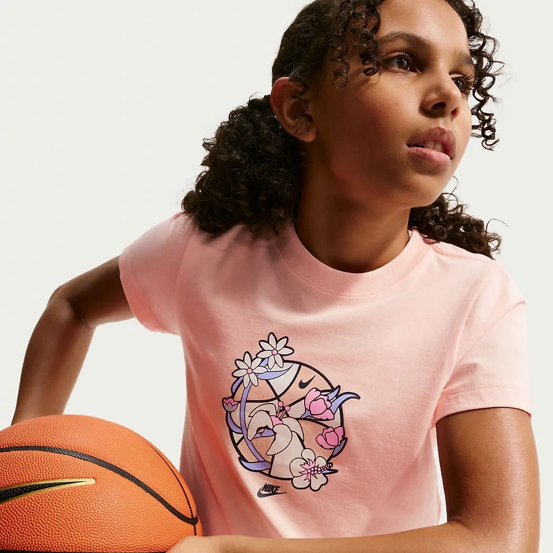 Nike Girls’ Training Short Sleeve T‑Shirt