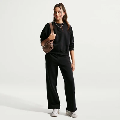 Nike Girls' Sportswear Studio Fleece Boxy Oversized Sweatshirt