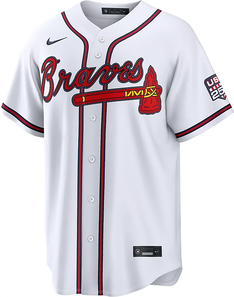 Nike Men's Atlanta Braves USA 250 4th of July Home Stadium Jersey Drake Baldwin