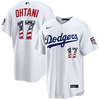 Nike Men's Los Angeles Dodgers USA 250 4th of July Home Stadium Jersey Shohei Ohtani