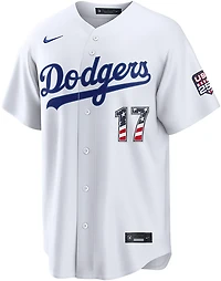 Nike Men's Los Angeles Dodgers USA 250 4th of July Home Stadium Jersey Shohei Ohtani