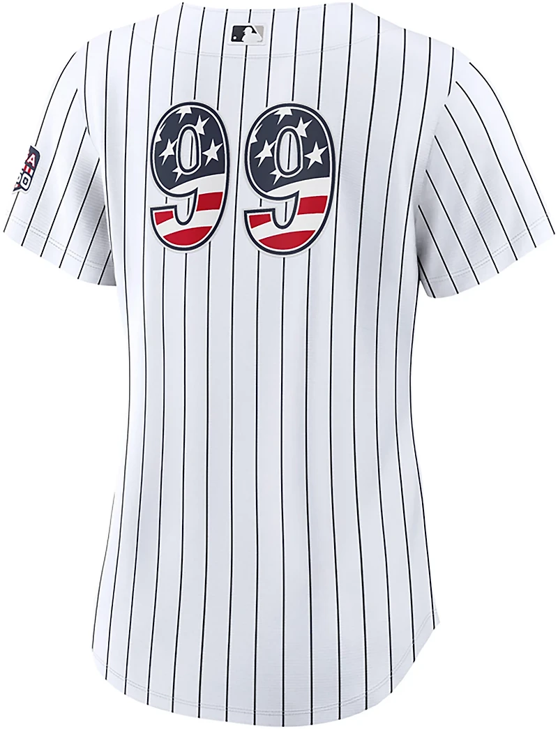 Nike Women's New York Yankees USA 250 4th of July Home Stadium Jersey Aaron Judge