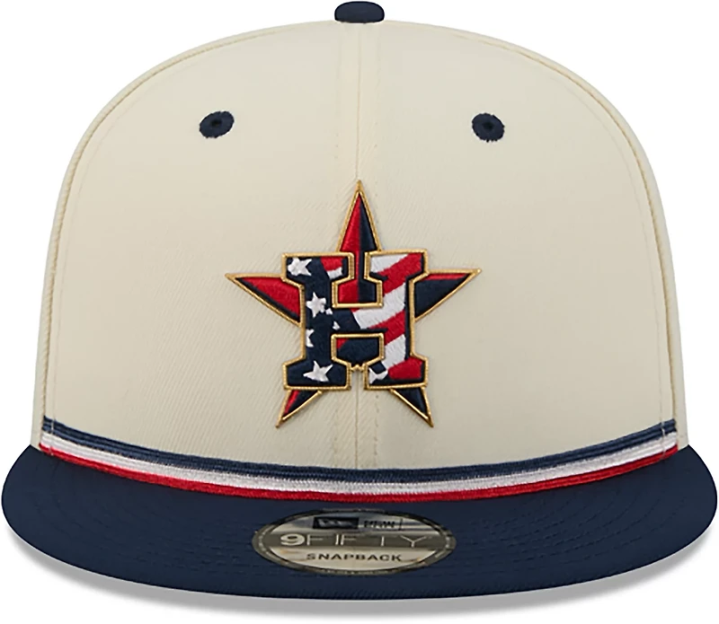 New Era Men's Houston Astros 4th of July 9FIFTY Snapback Hat