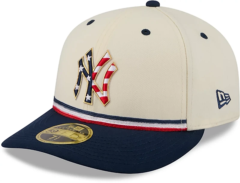 New Era Men's New York Yankees USA 250 4th of July Low Profile 59FIFTY Fitted Hat