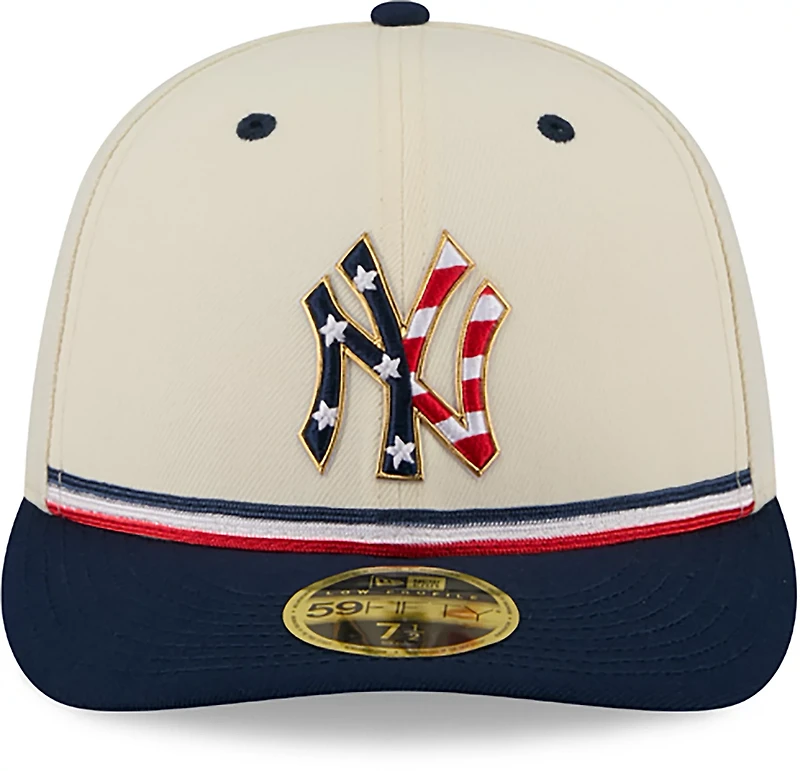 New Era Men's New York Yankees USA 250 4th of July Low Profile 59FIFTY Fitted Hat