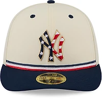 New Era Men's New York Yankees USA 250 4th of July Low Profile 59FIFTY Fitted Hat