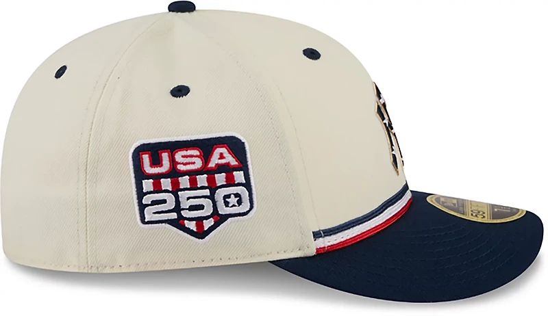New Era Men's New York Yankees USA 250 4th of July Low Profile 59FIFTY Fitted Hat